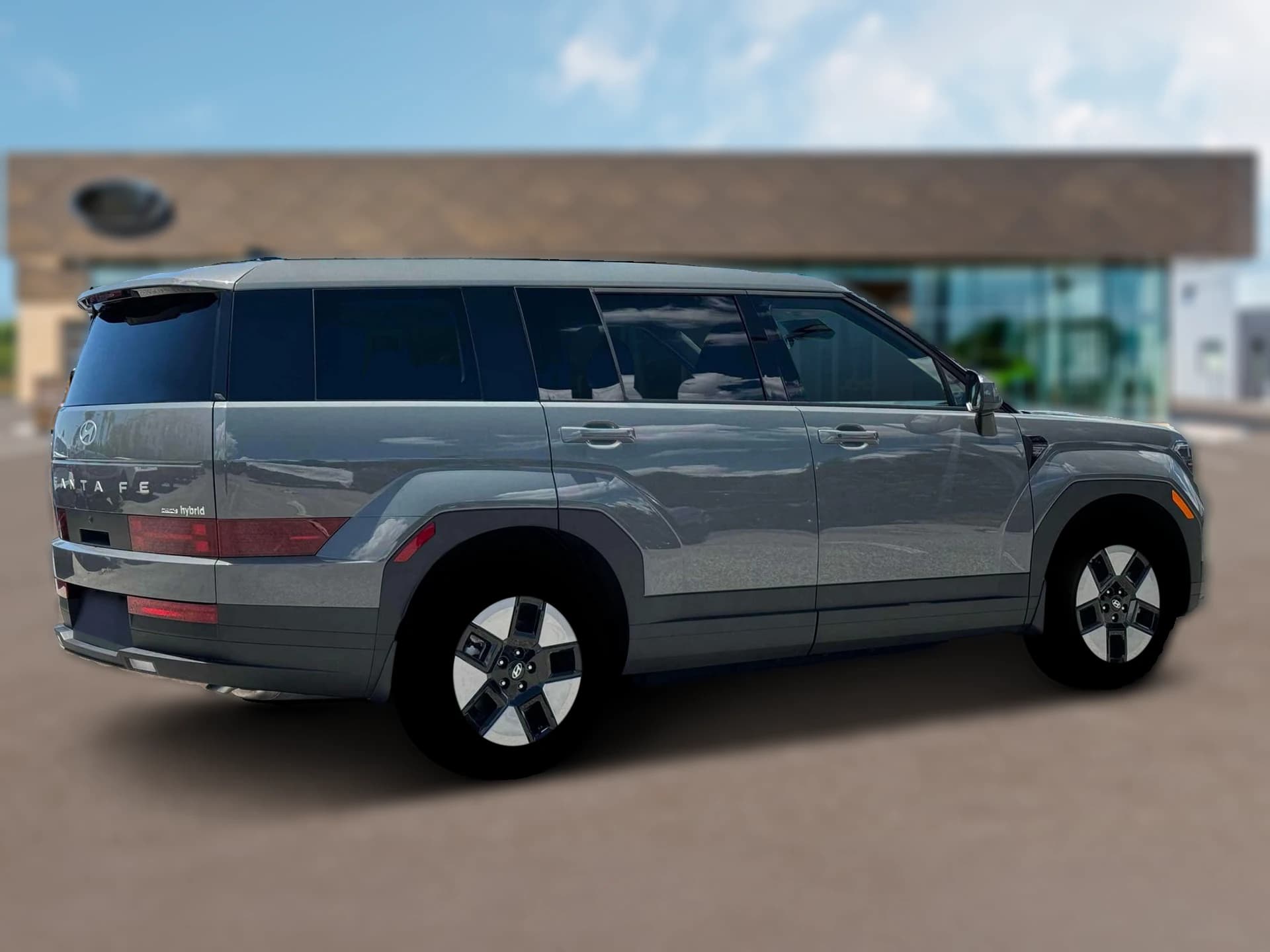 Hyundai Santa Fe Hybrid SE AWD 2026 — side view