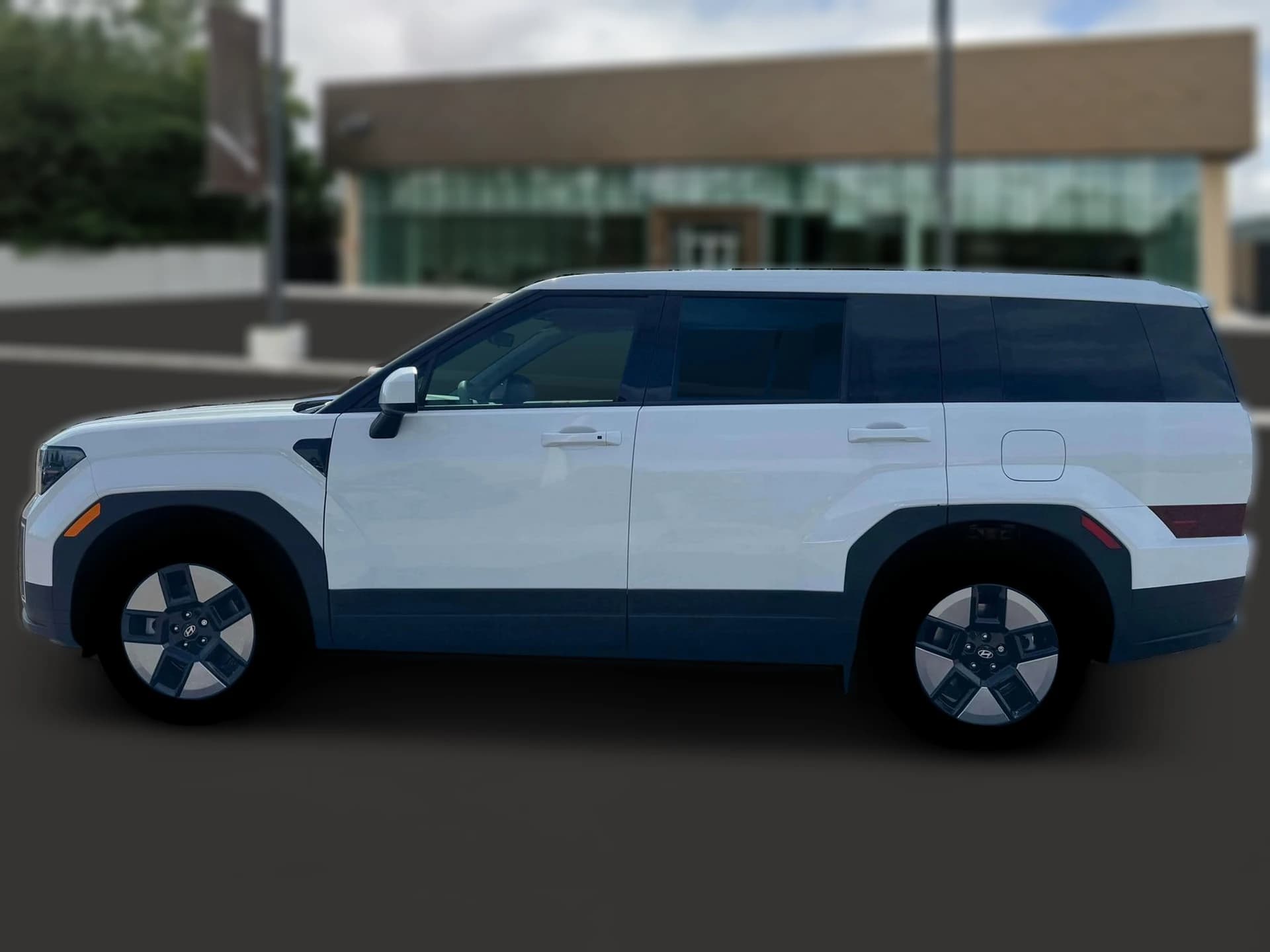 Hyundai Santa Fe Hybrid SE AWD 2026 — side view