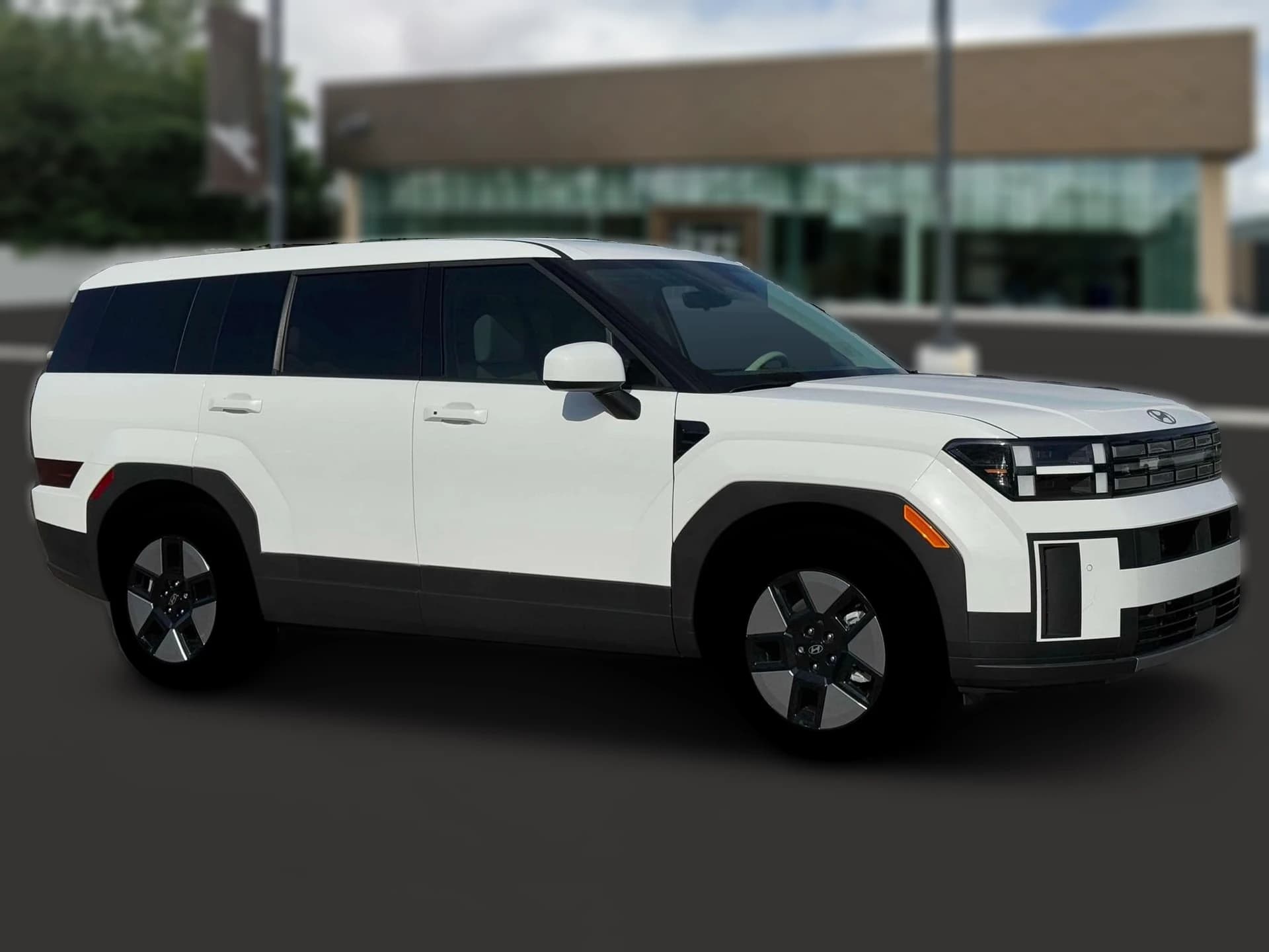 Hyundai Santa Fe Hybrid SE AWD 2026 — side view