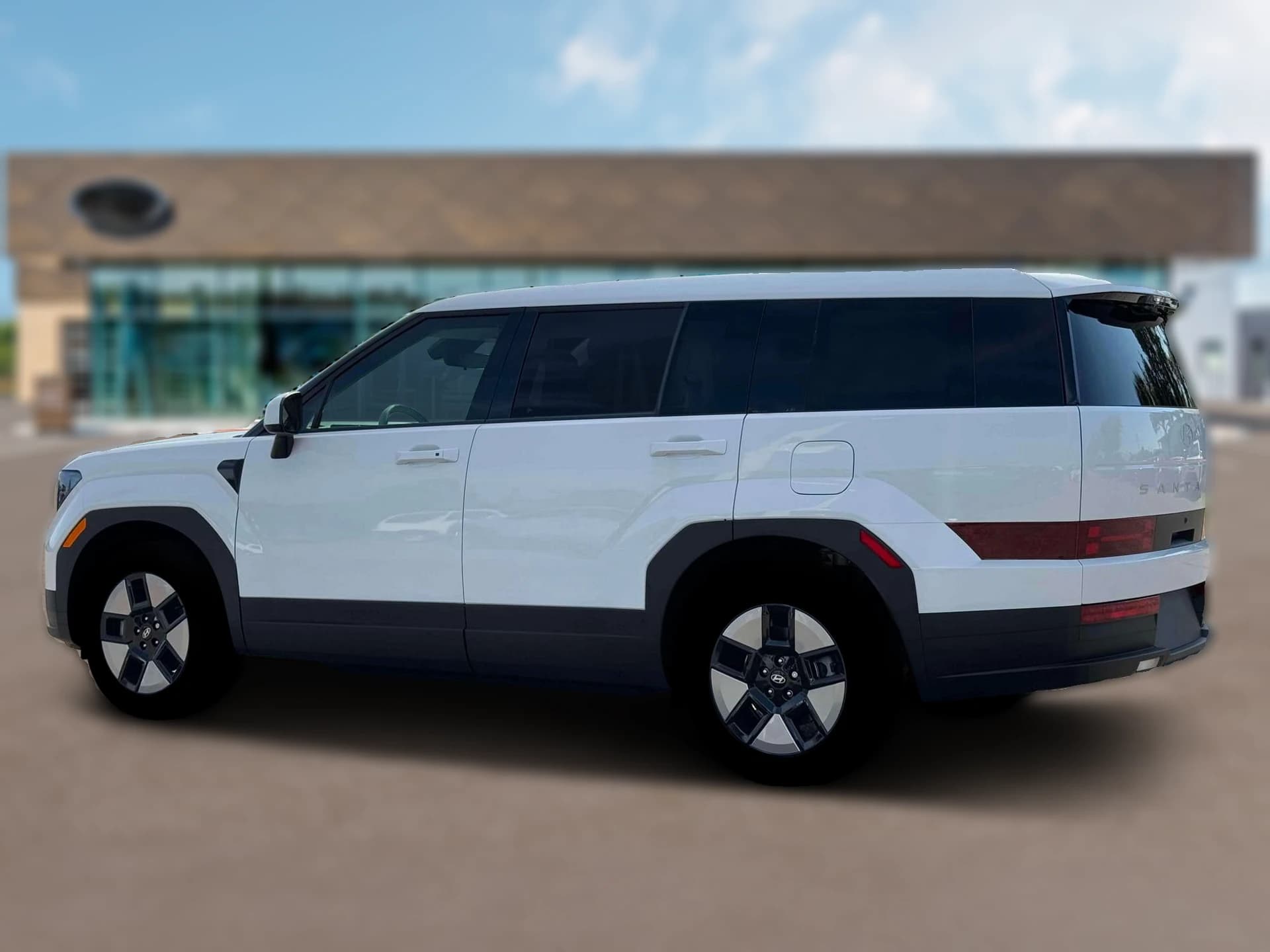Hyundai Santa Fe Hybrid SE AWD 2026 — side view