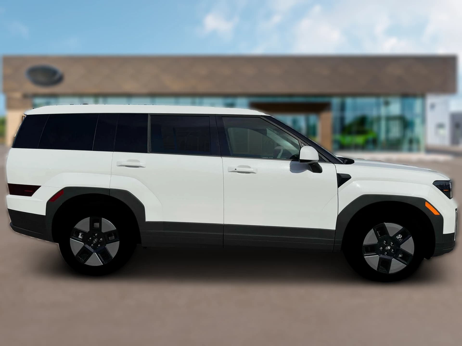 Hyundai Santa Fe Hybrid SE AWD 2026 — side view