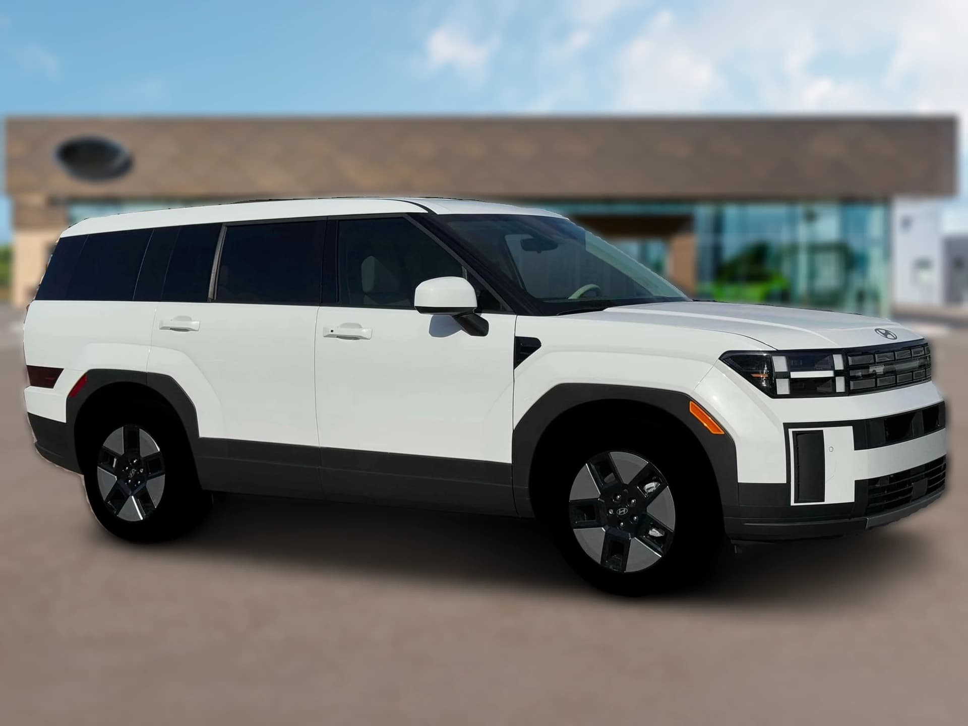 Hyundai Santa Fe Hybrid SE AWD 2026 — side view