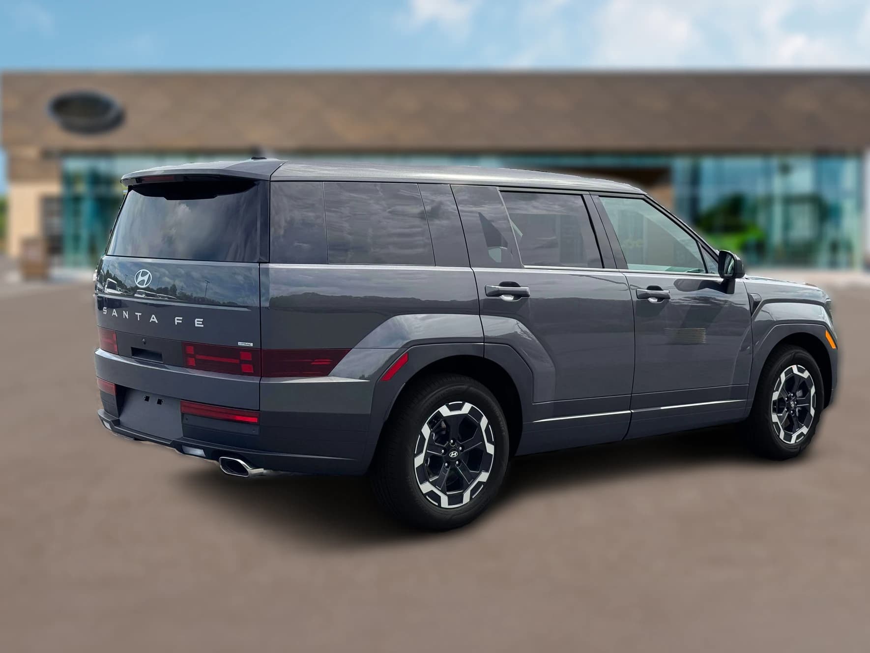 Hyundai Santa Fe SE AWD 2027 — side view