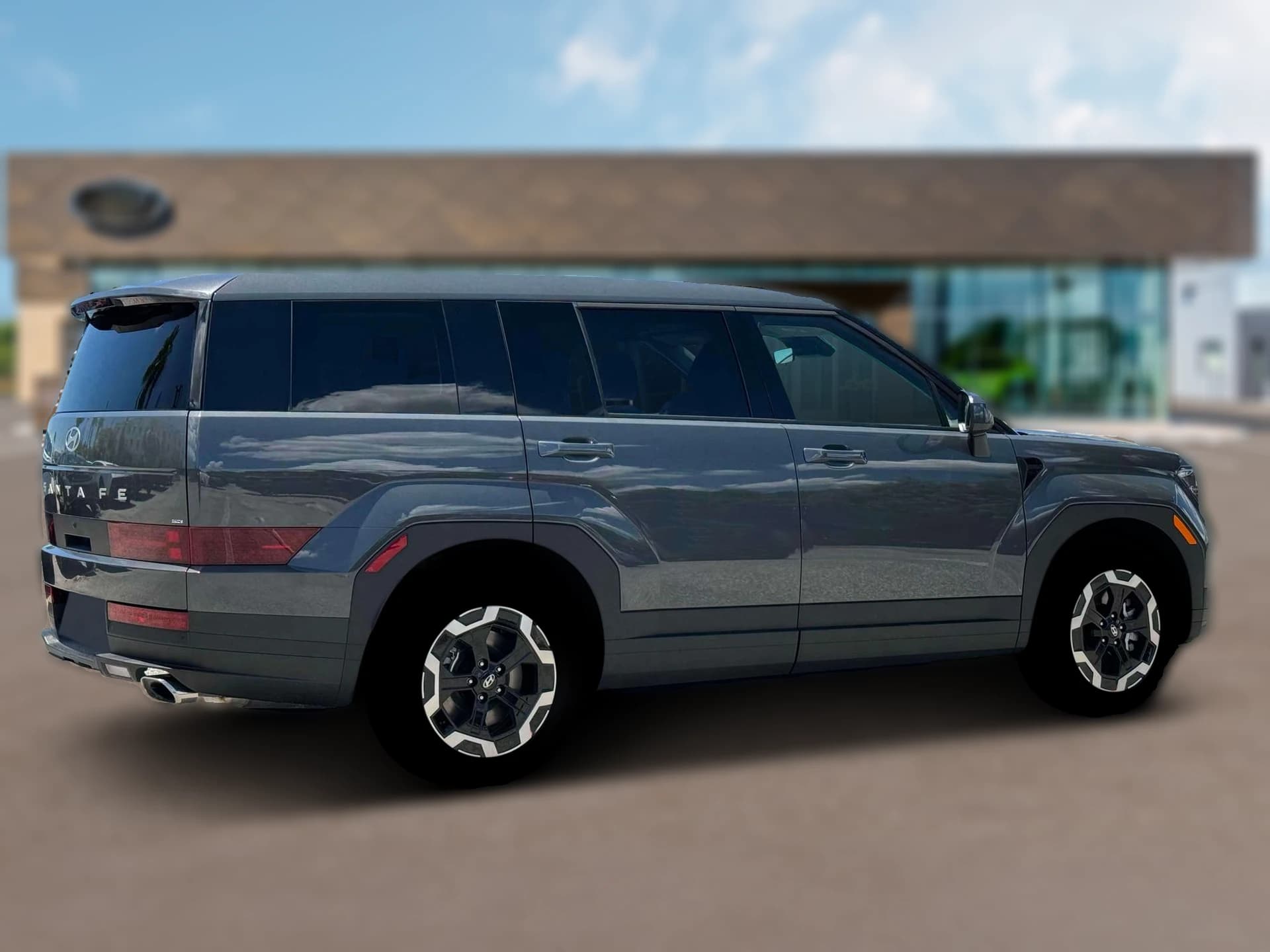 Hyundai Santa Fe SE AWD 2026 — side view