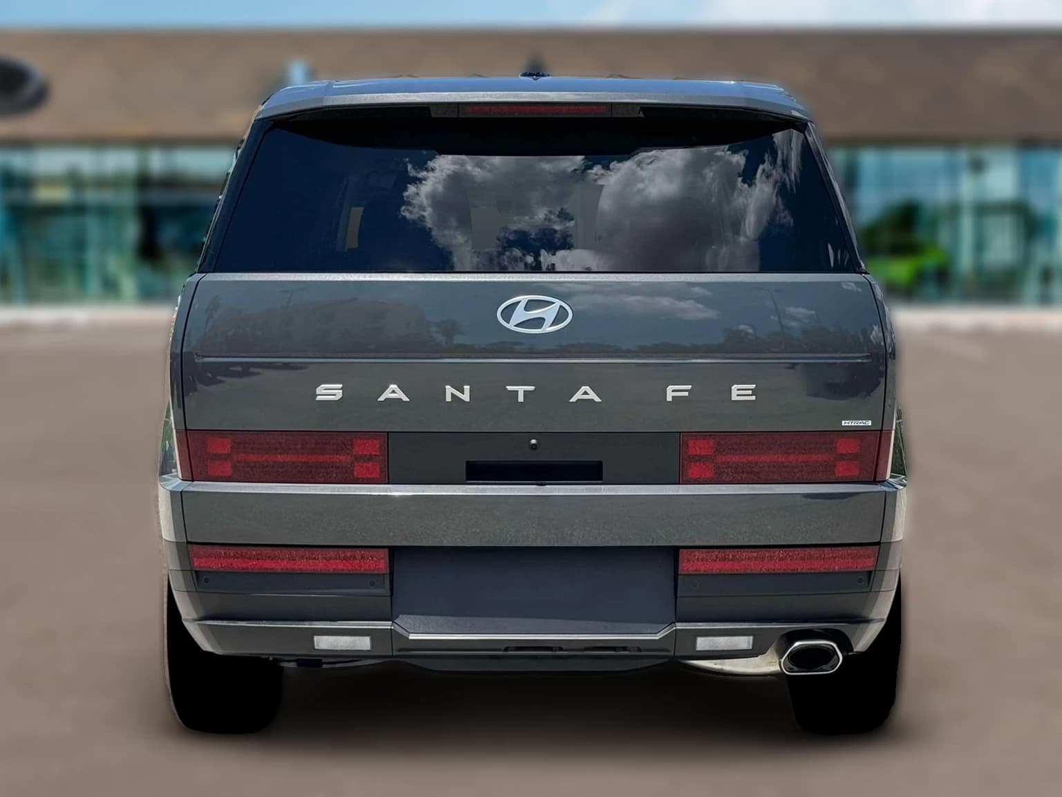Hyundai Santa Fe SE AWD 2026 — side view