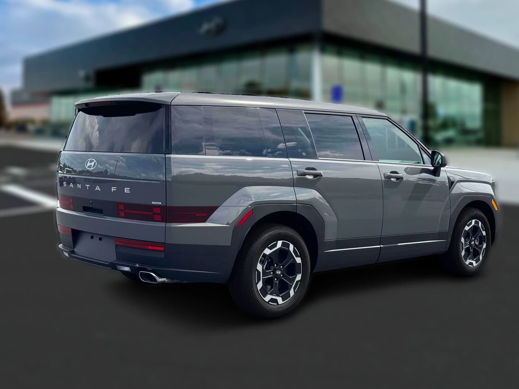 Hyundai Santa Fe SE AWD 2027 — side view