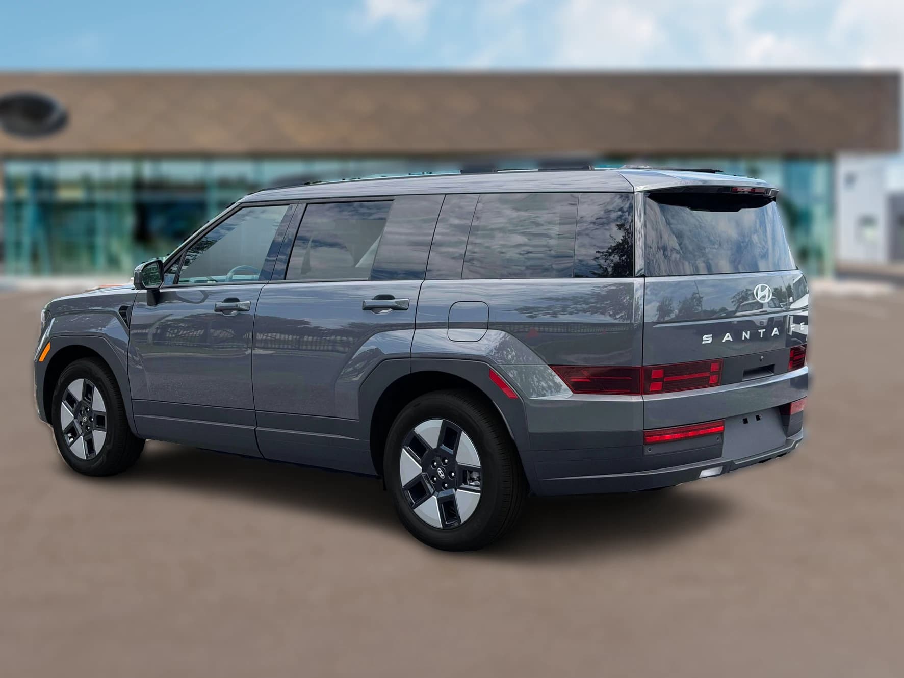 Hyundai Santa Fe Hybrid SEL FWD 2027 — side view