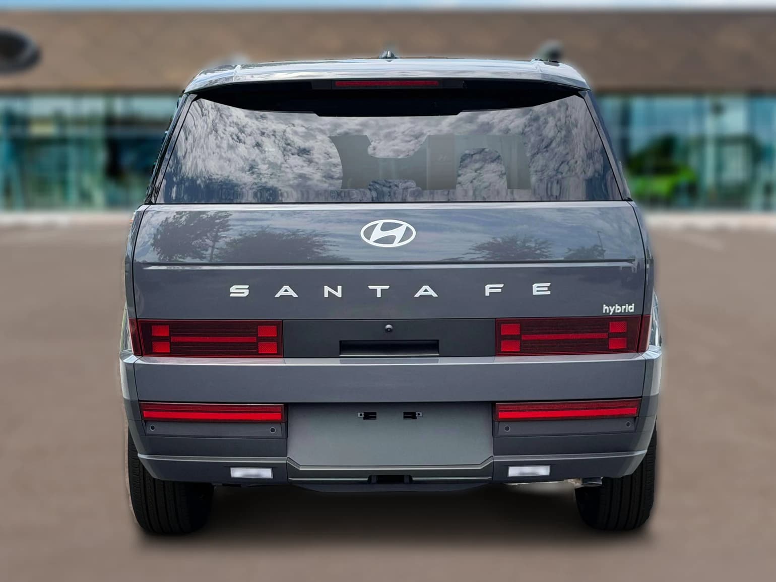 Hyundai Santa Fe Hybrid SEL FWD 2027 — side view