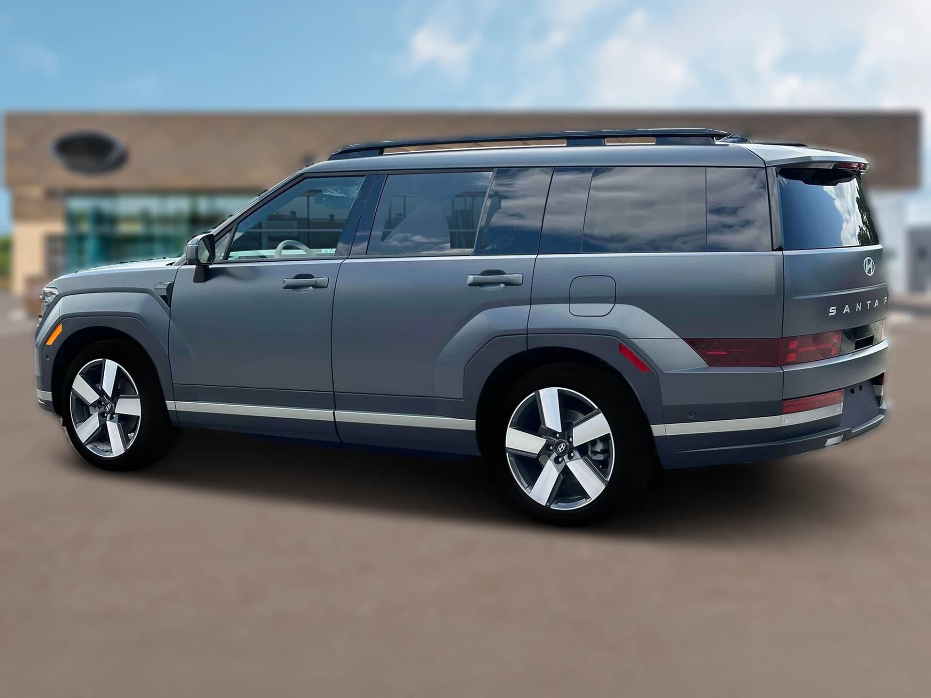 Hyundai Santa Fe Hybrid Limited AWD 2025 — side view