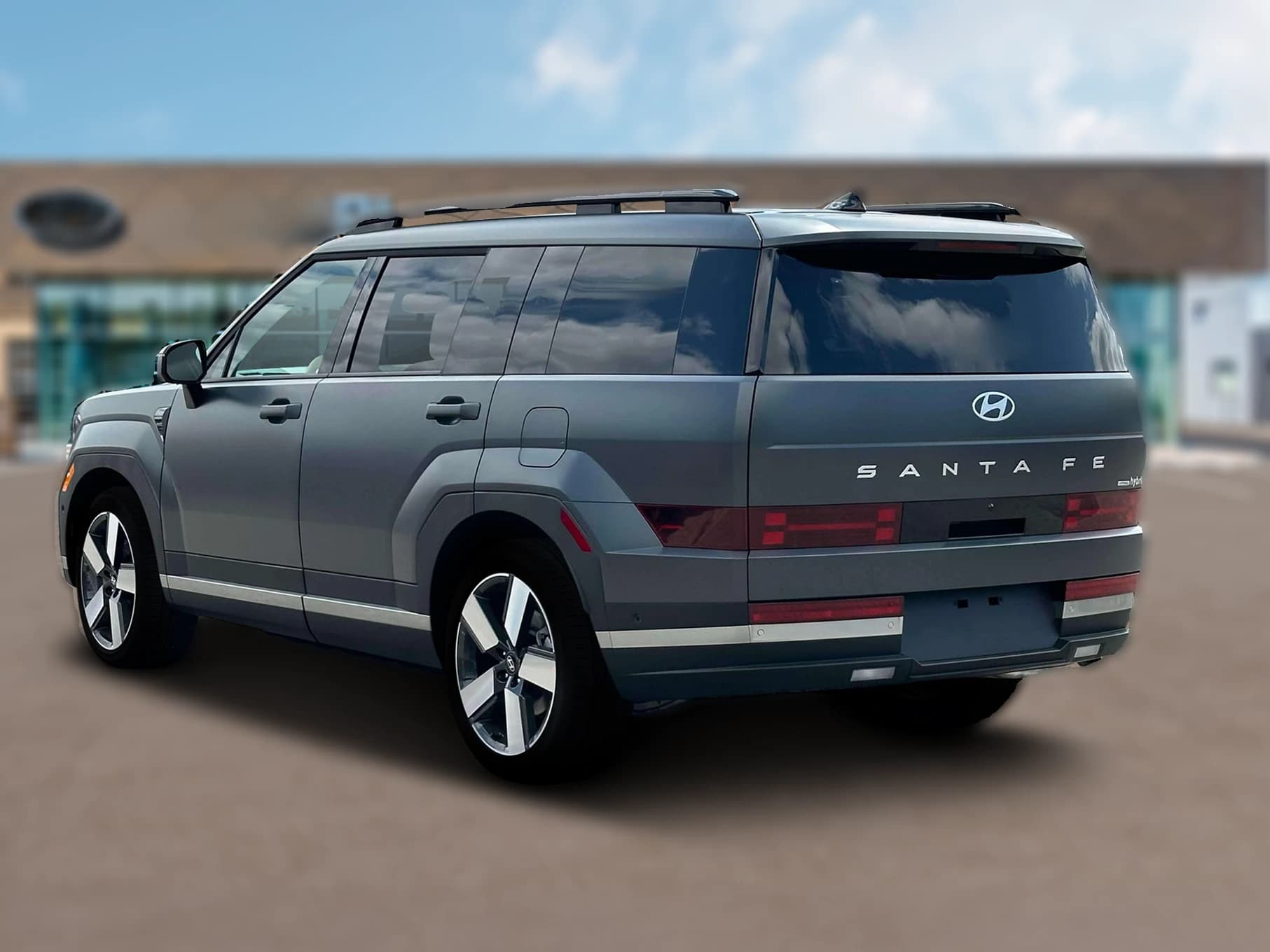 Hyundai Santa Fe Hybrid Limited AWD 2025 — side view