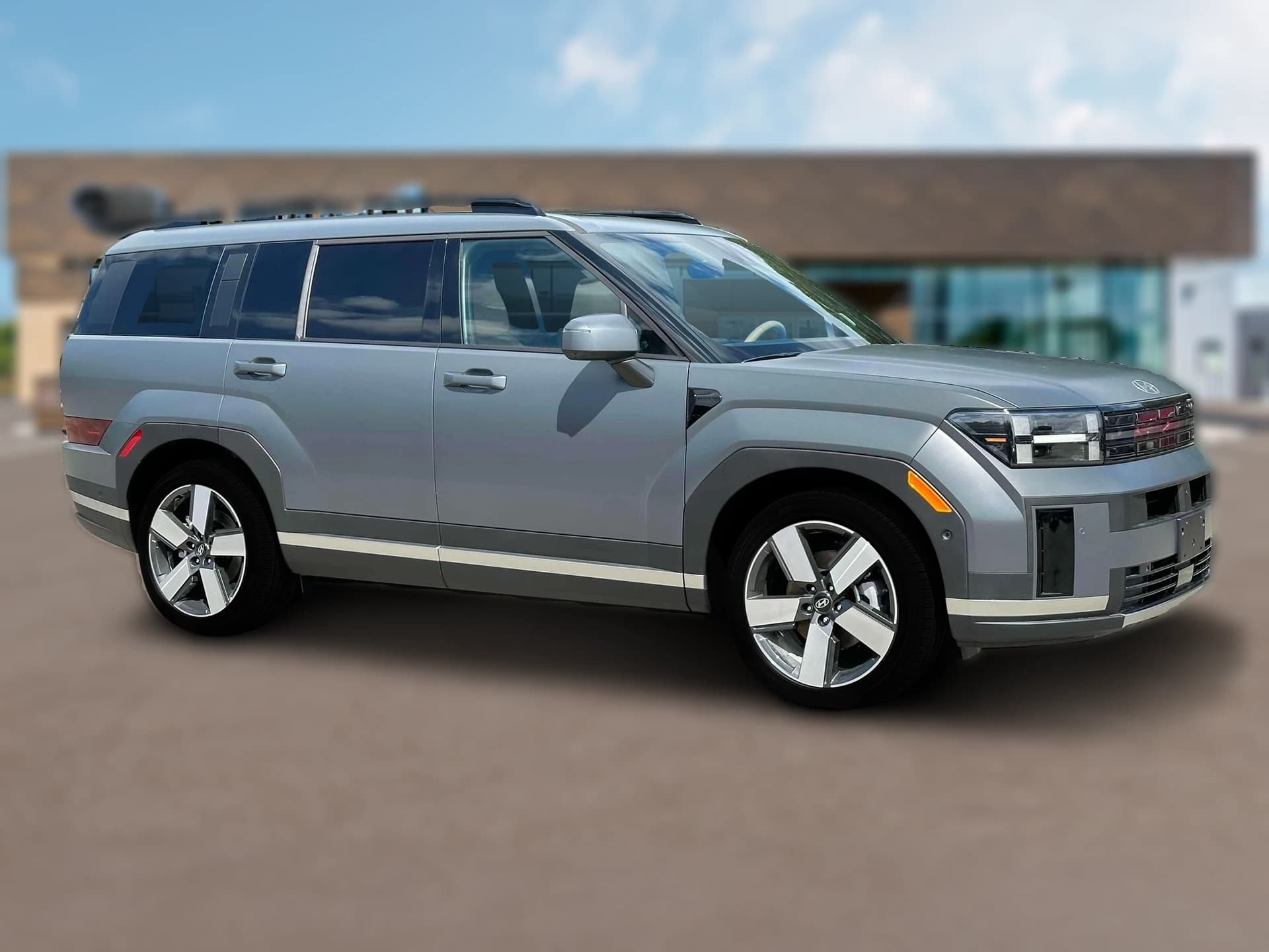 Hyundai Santa Fe Hybrid Limited AWD 2025 — side view