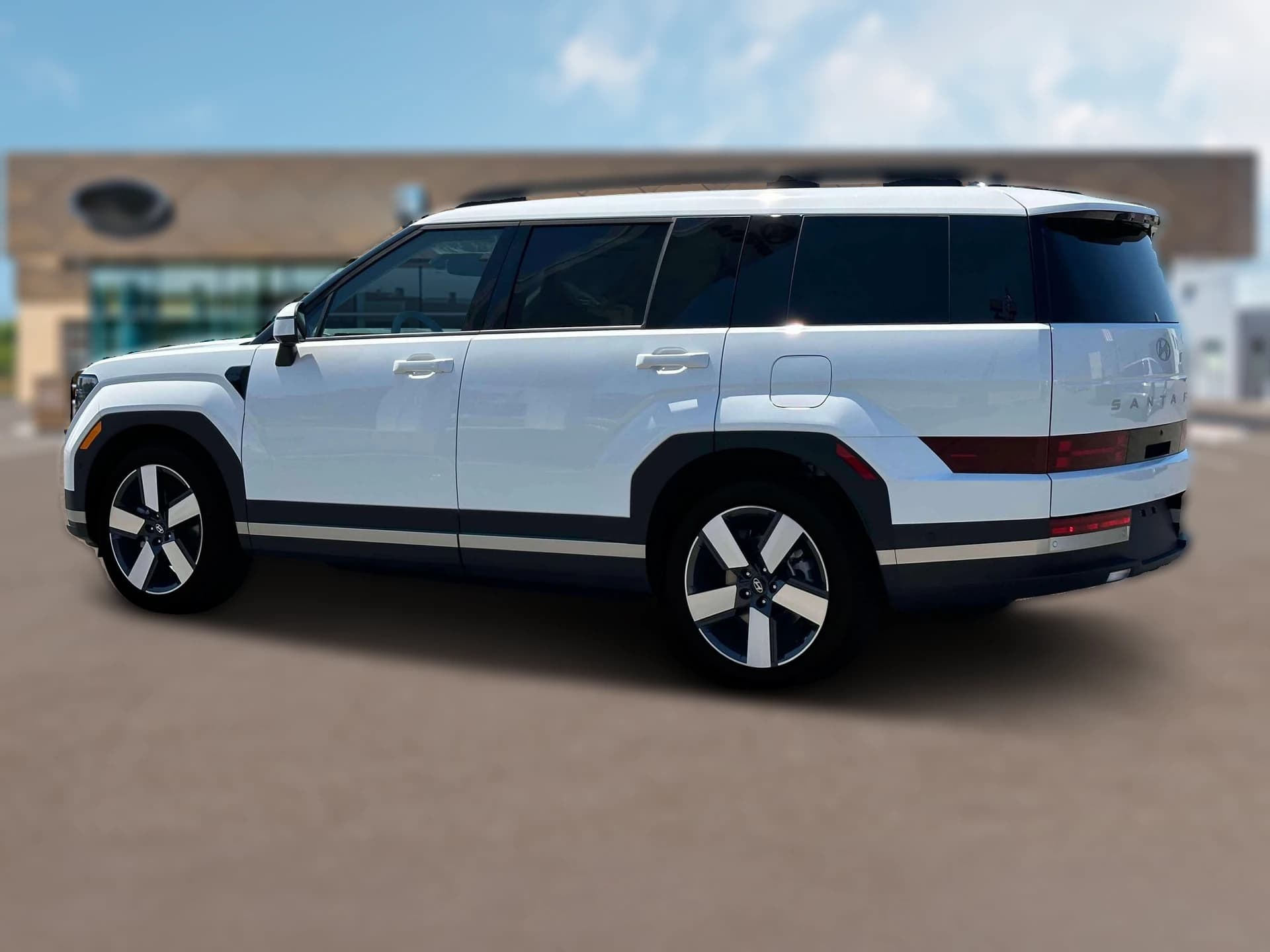 Hyundai Santa Fe Hybrid Limited AWD 2025 — side view