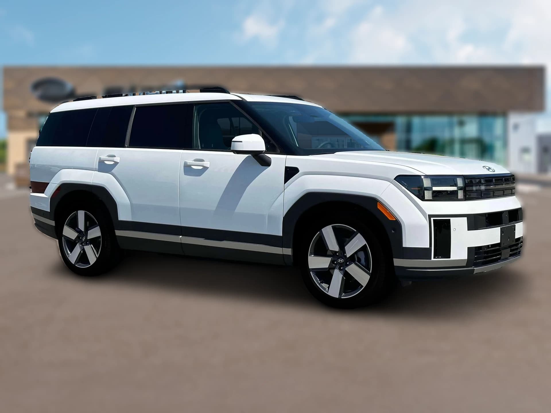 Hyundai Santa Fe Hybrid Limited AWD 2025 — side view