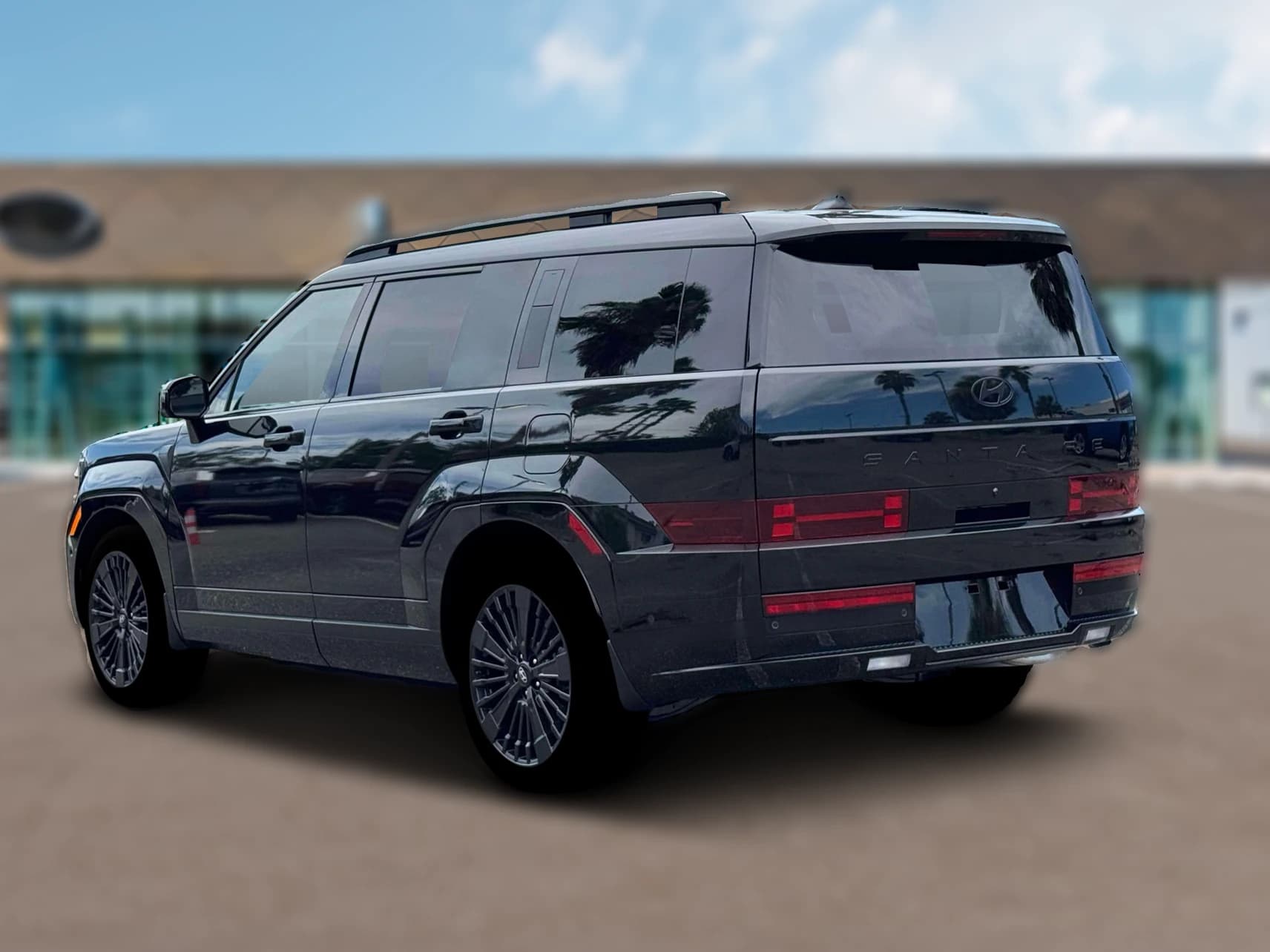 Hyundai Santa Fe Hybrid Calligraphy AWD 2026 — side view