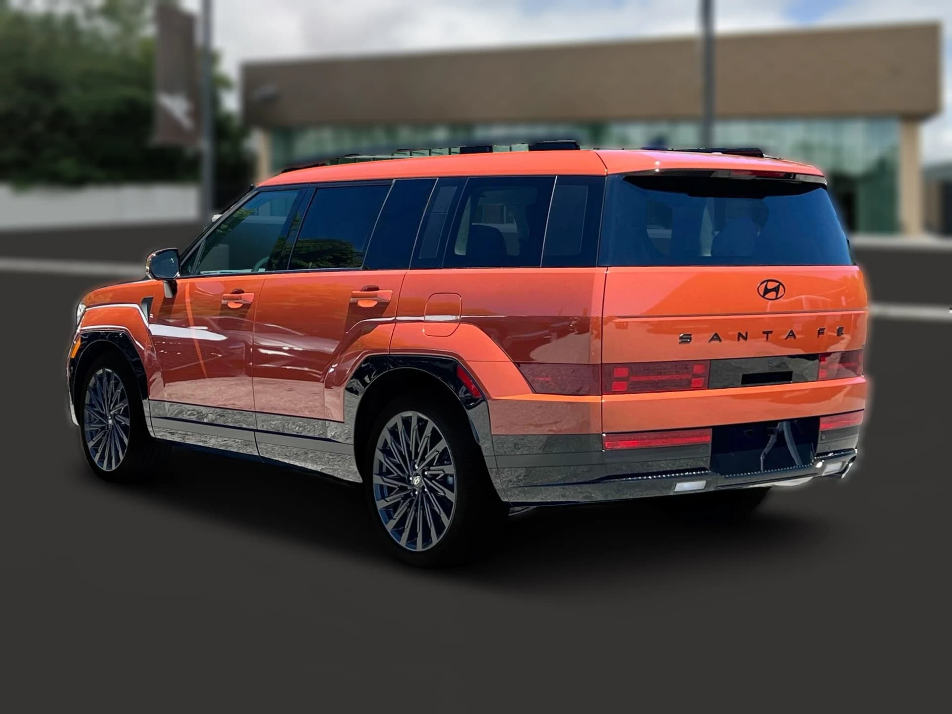 Hyundai Santa Fe Calligraphy AWD 2025 — side view