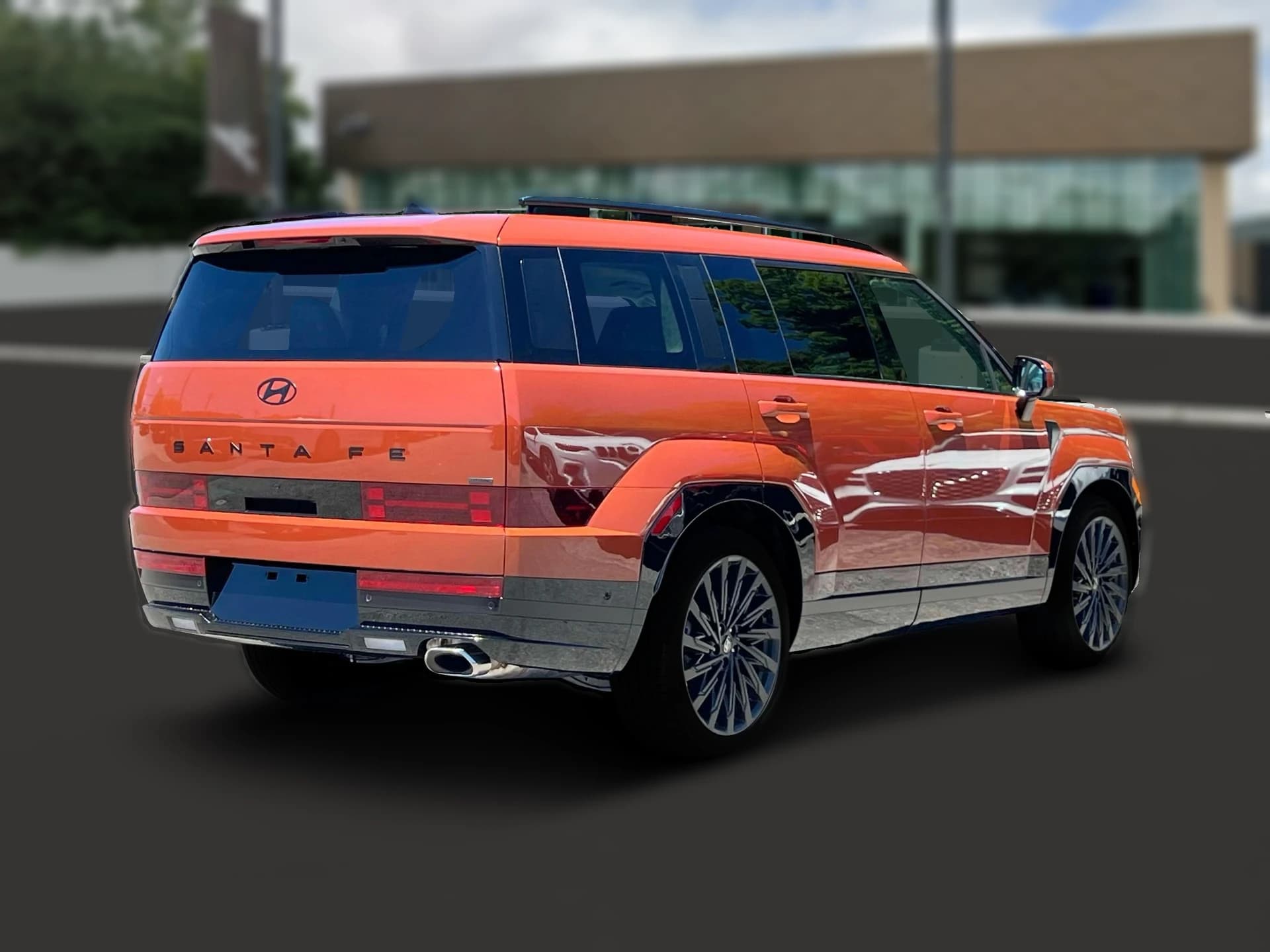 Hyundai Santa Fe Calligraphy AWD 2025 — side view