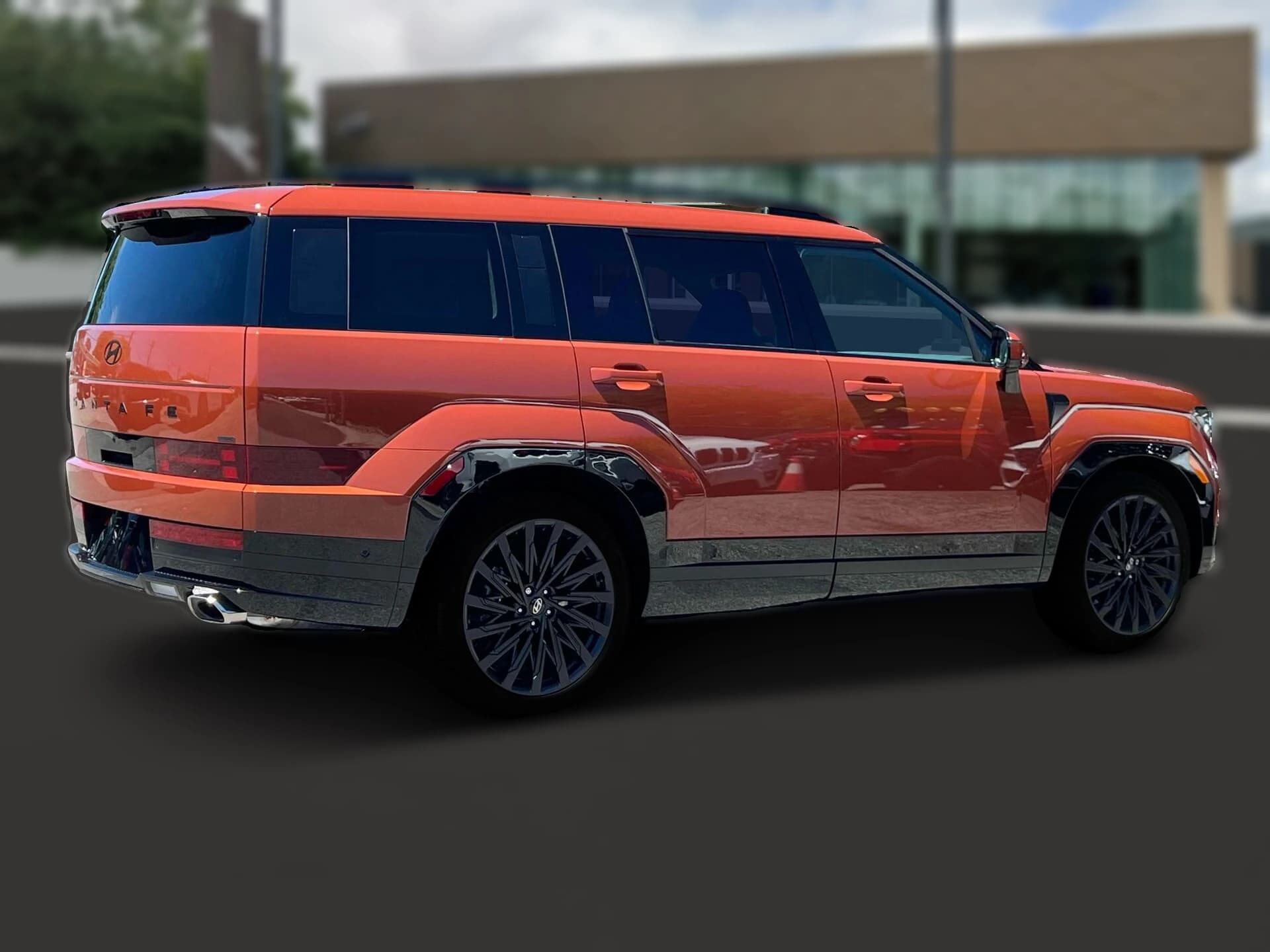 Hyundai Santa Fe Calligraphy AWD 2025 — side view