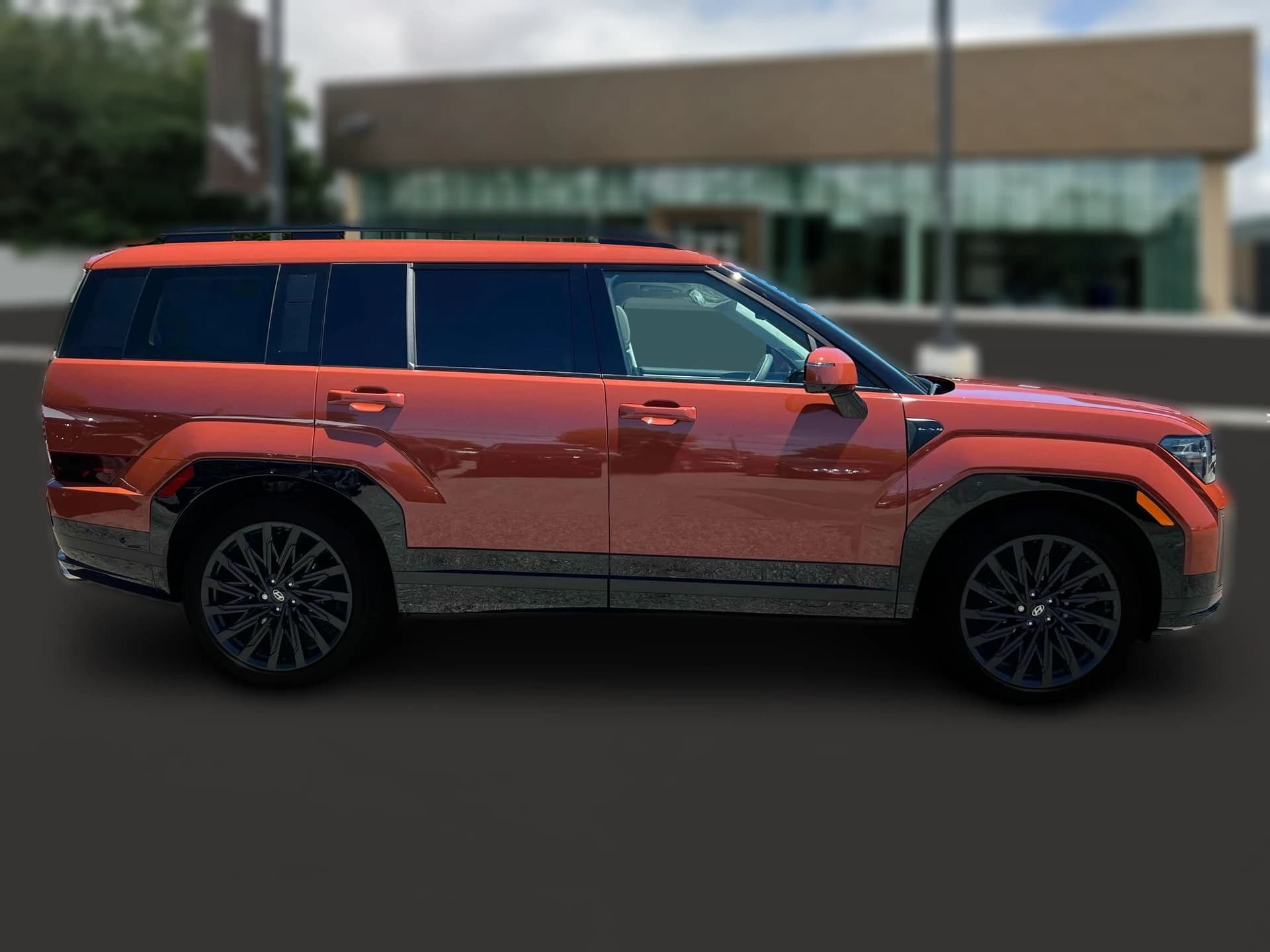 Hyundai Santa Fe Calligraphy AWD 2025 — side view