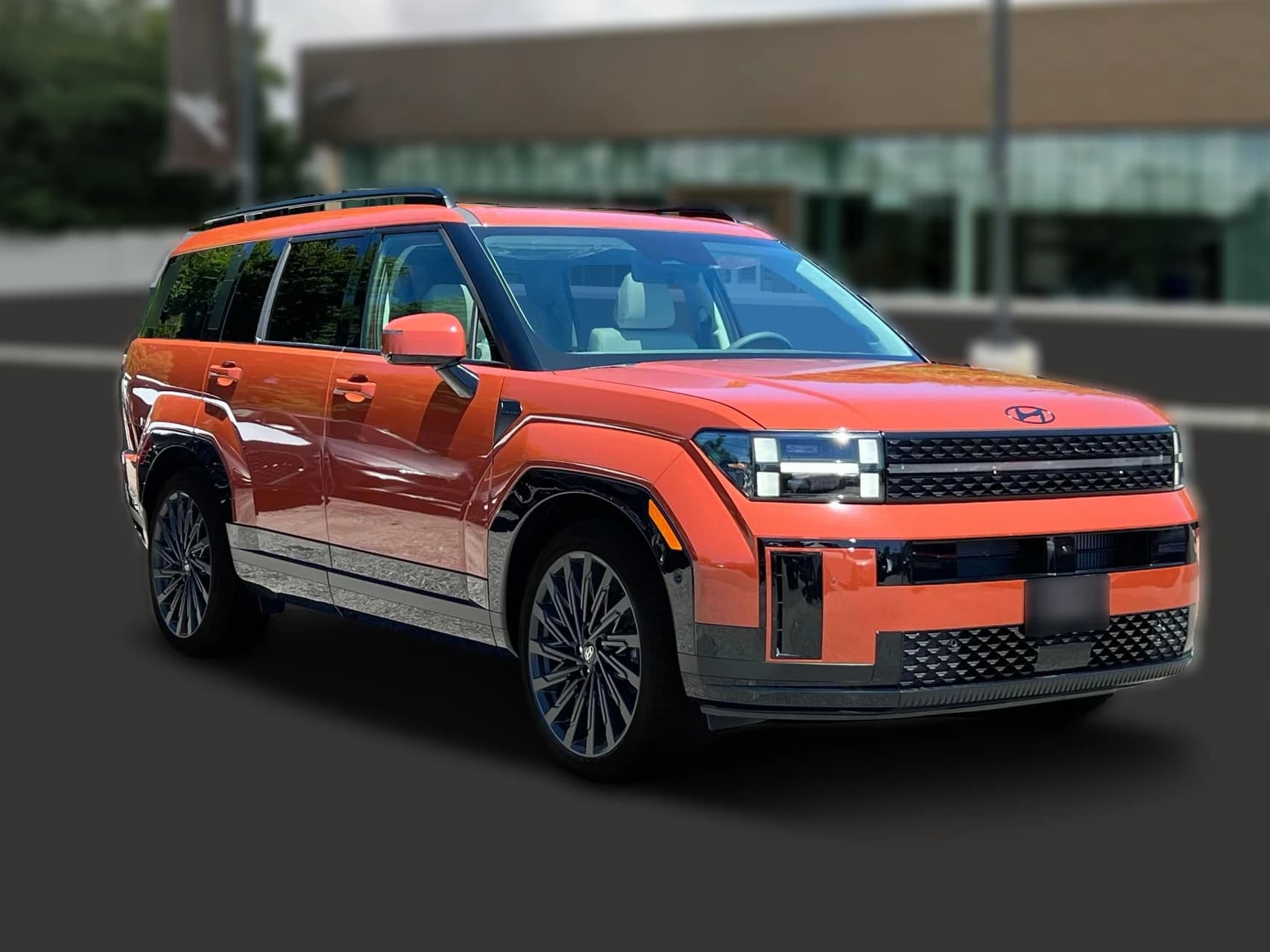 Hyundai Santa Fe Calligraphy AWD 2025 — side view