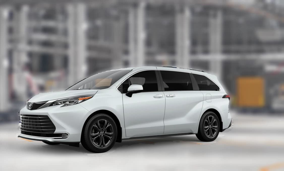 Toyota Sienna Platinum AWD 7-Passenger (Natl) 2026 — side view