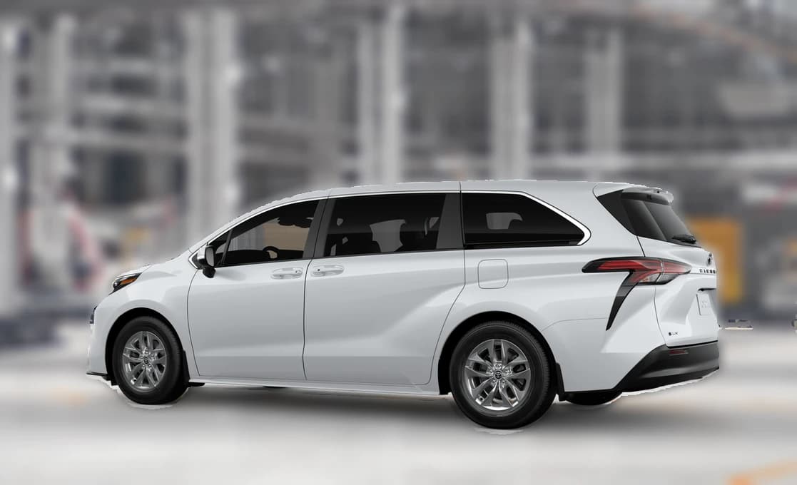 Toyota Sienna LE FWD 8-Passenger (Natl) 2026 — side view