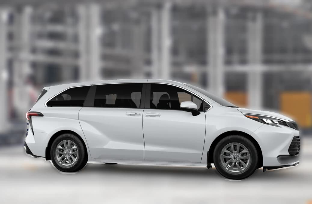 Toyota Sienna LE FWD 8-Passenger (Natl) 2026 — side view