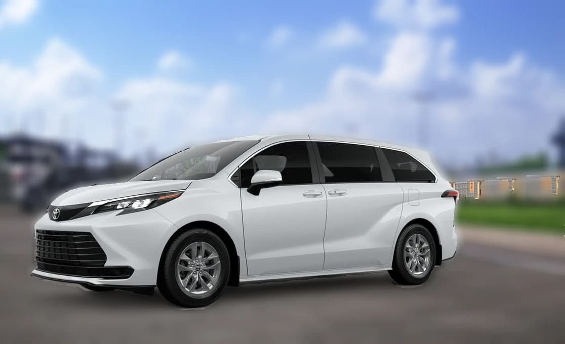 Toyota Sienna LE AWD 8-Passenger (Natl) 2026 — side view