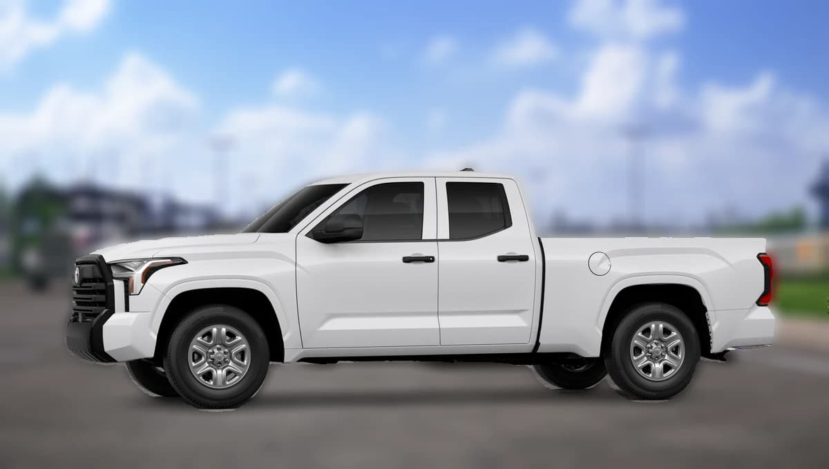 Toyota Tundra 2WD SR Double Cab 6.5' Bed (Natl) 2026 — side view