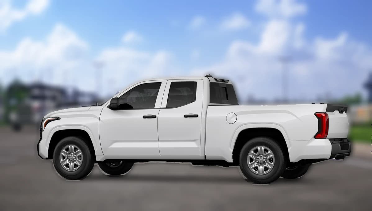 Toyota Tundra 2WD SR Double Cab 6.5' Bed (Natl) 2026 — side view