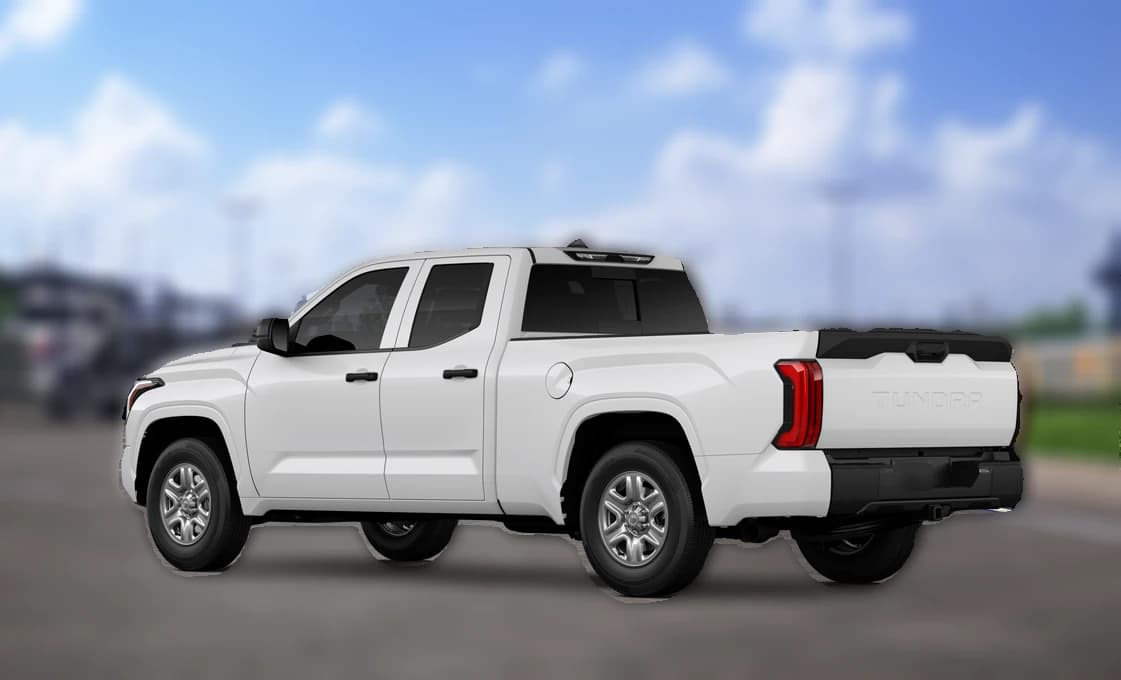 Toyota Tundra 2WD SR Double Cab 6.5' Bed (Natl) 2026 — side view