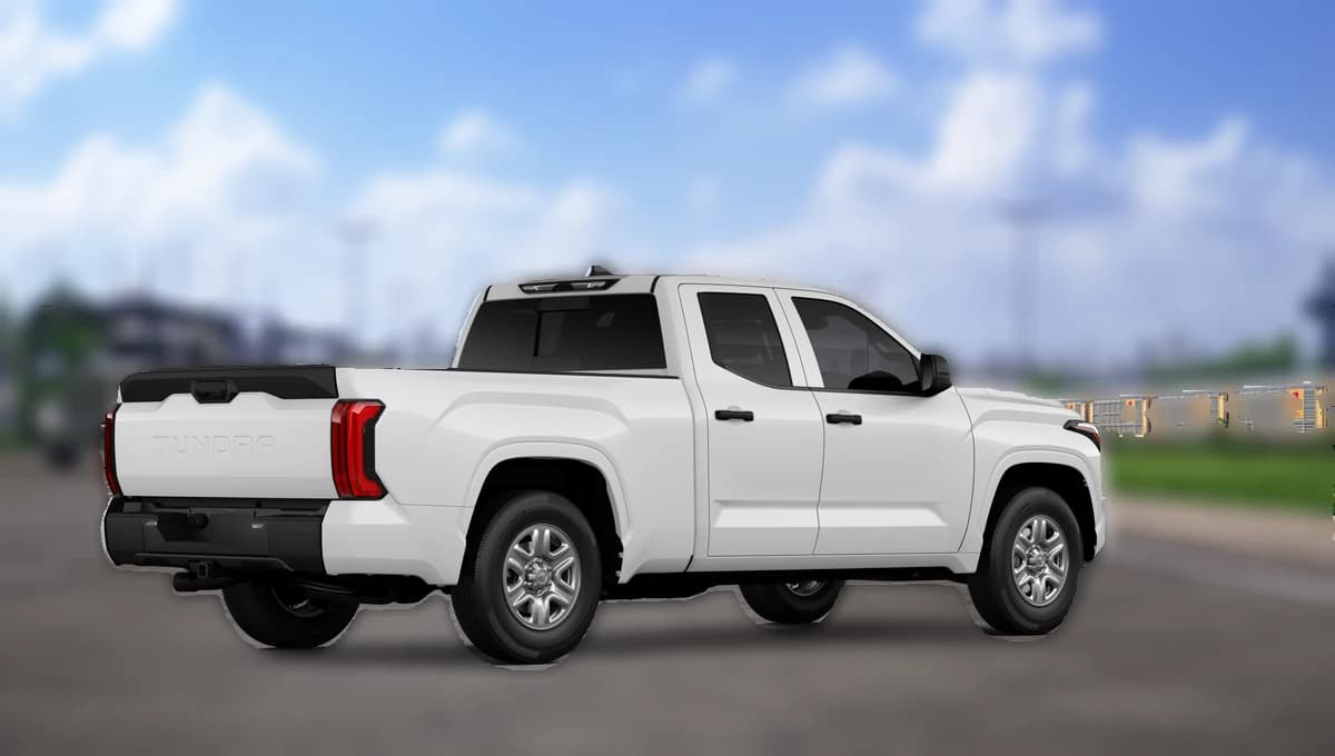 Toyota Tundra 2WD SR Double Cab 6.5' Bed (Natl) 2026 — side view