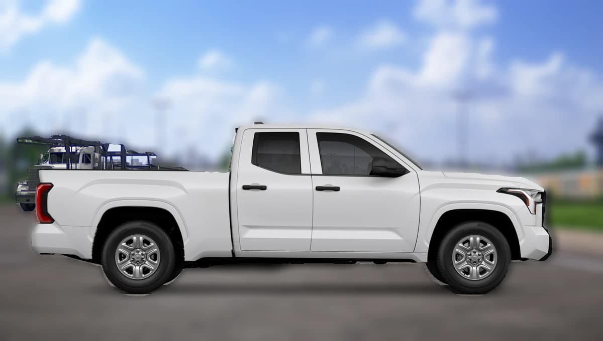 Toyota Tundra 2WD SR Double Cab 6.5' Bed (Natl) 2026 — side view