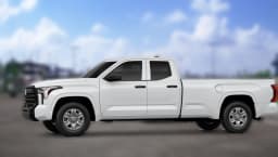 Toyota Tundra 2WD SR Double Cab 8.1' Bed (Natl) 2026 — side view