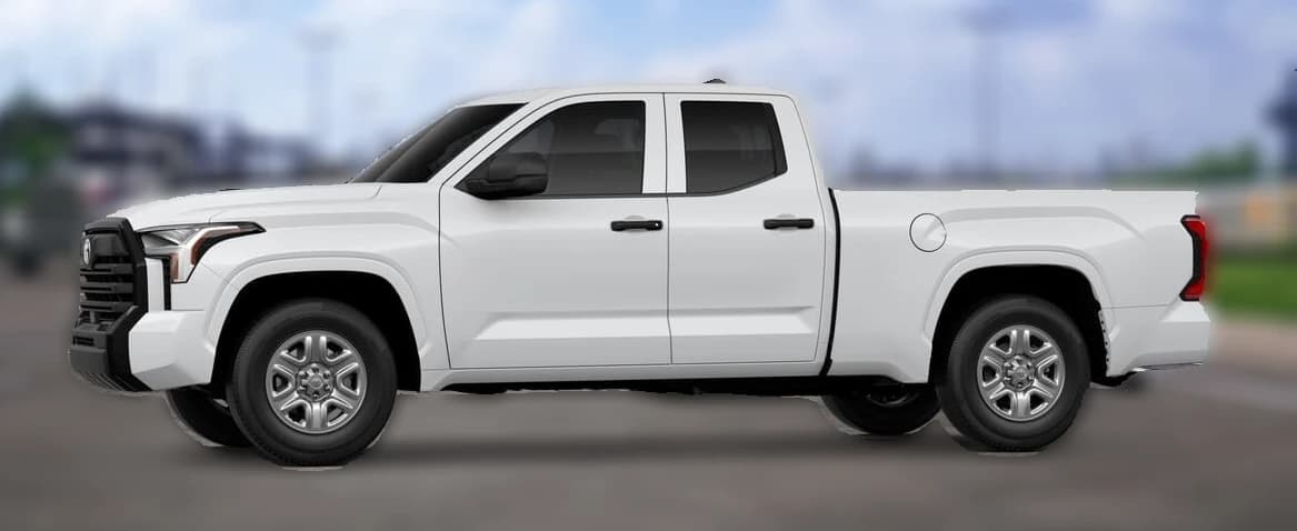 Toyota Tundra 4WD SR Double Cab 6.5' Bed (Natl) 2026 — side view