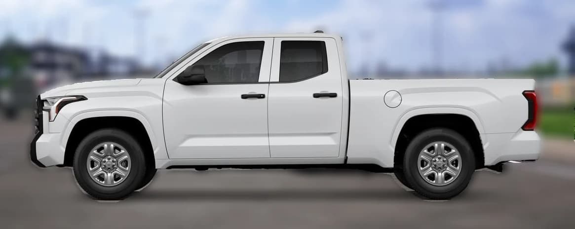 Toyota Tundra 4WD SR Double Cab 6.5' Bed (Natl) 2026 — side view