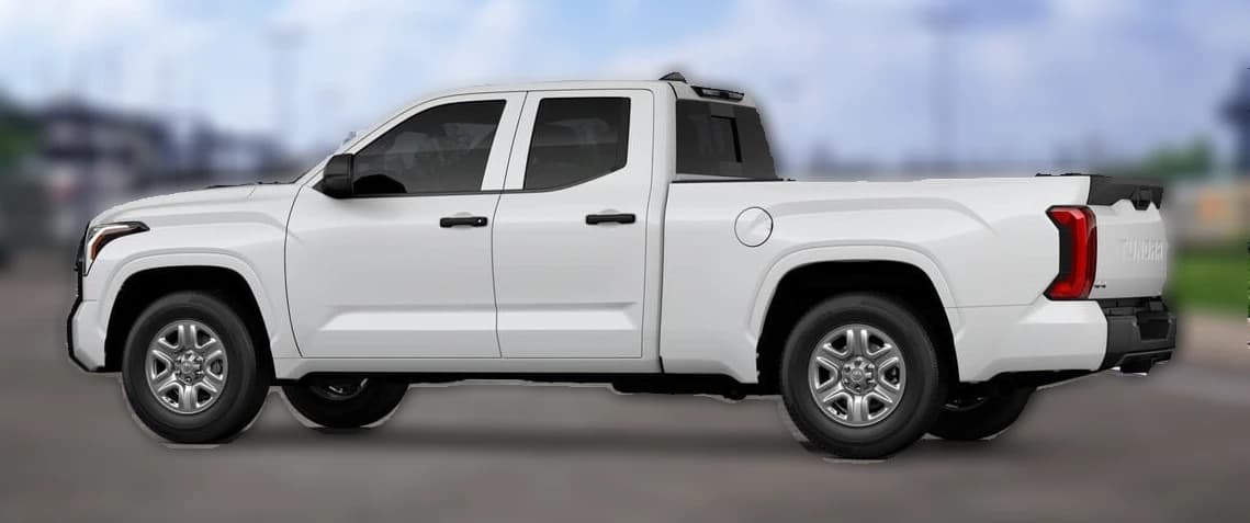 Toyota Tundra 4WD SR Double Cab 6.5' Bed (Natl) 2026 — side view