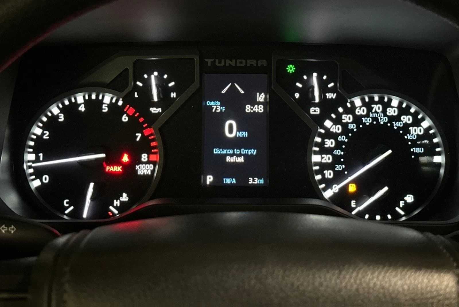 Toyota Tundra 2WD SR5 CrewMax 6.5' Bed (Natl) 2026 — side view