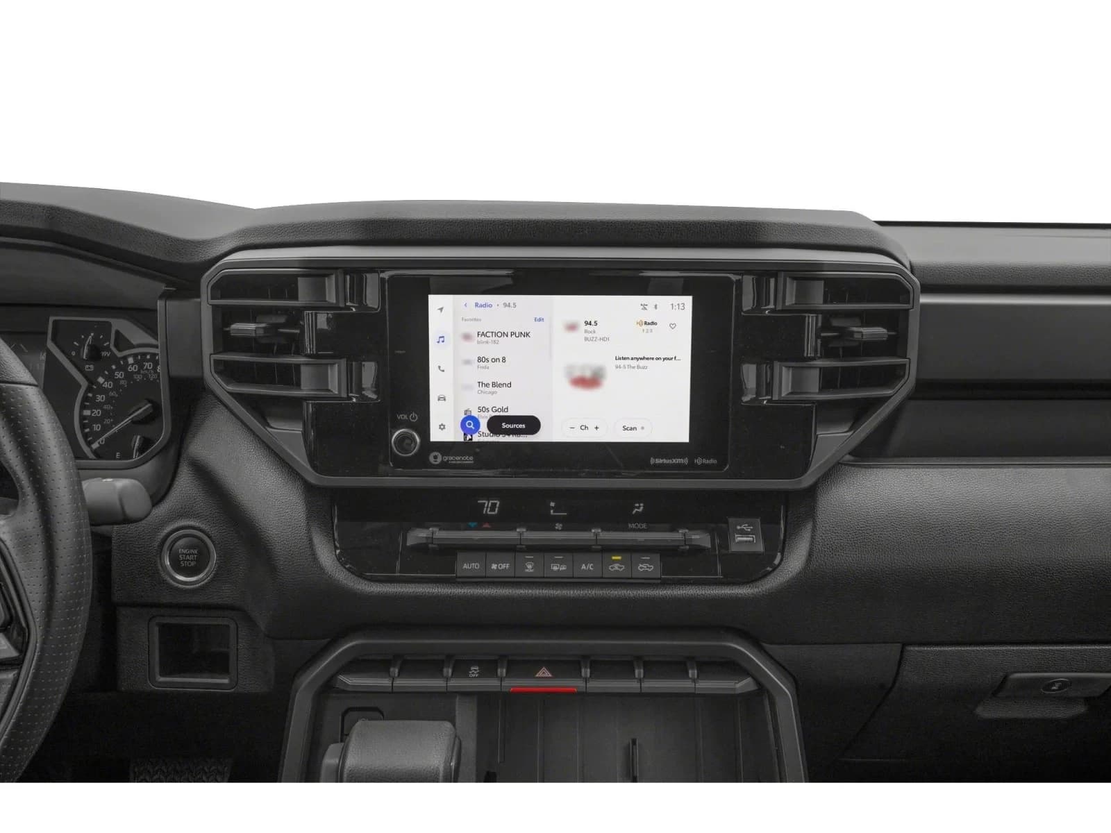 Toyota Tundra 4WD SR5 CrewMax 5.5' Bed (Natl) 2026 — side view