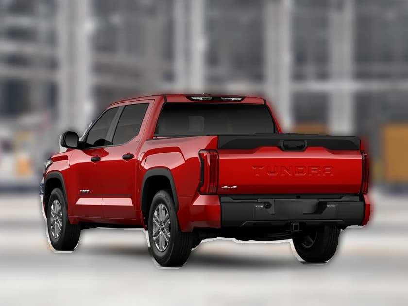 Toyota Tundra 4WD SR5 CrewMax 5.5' Bed (Natl) 2026 — side view
