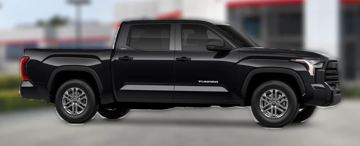 Toyota Tundra 4WD SR5 CrewMax 5.5' Bed (Natl) 2026 — side view