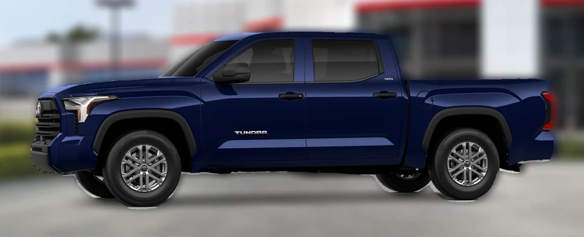 Toyota Tundra 4WD SR5 CrewMax 5.5' Bed (Natl) 2026 — side view