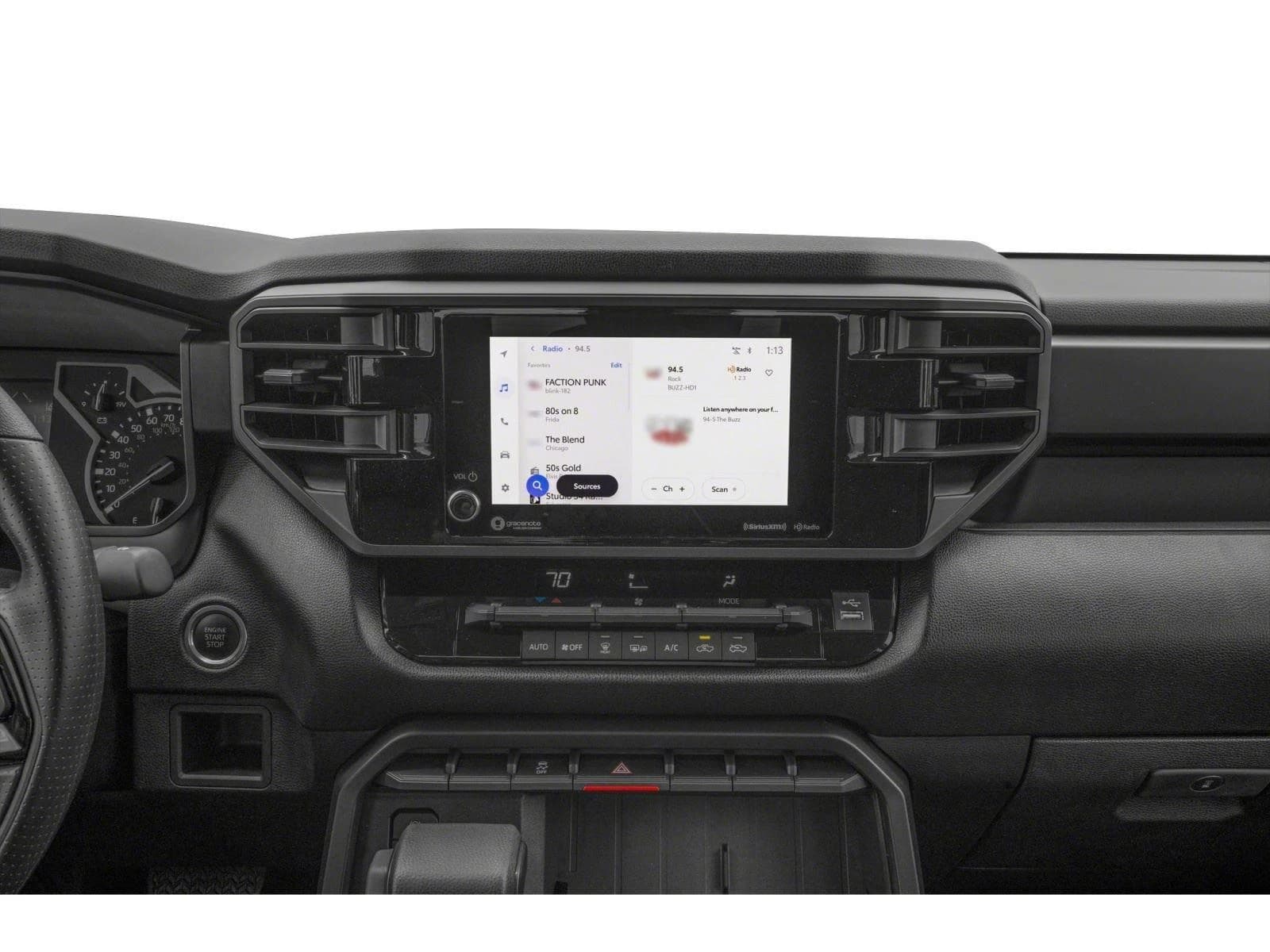 Toyota Tundra 4WD SR5 CrewMax 5.5' Bed (Natl) 2026 — side view
