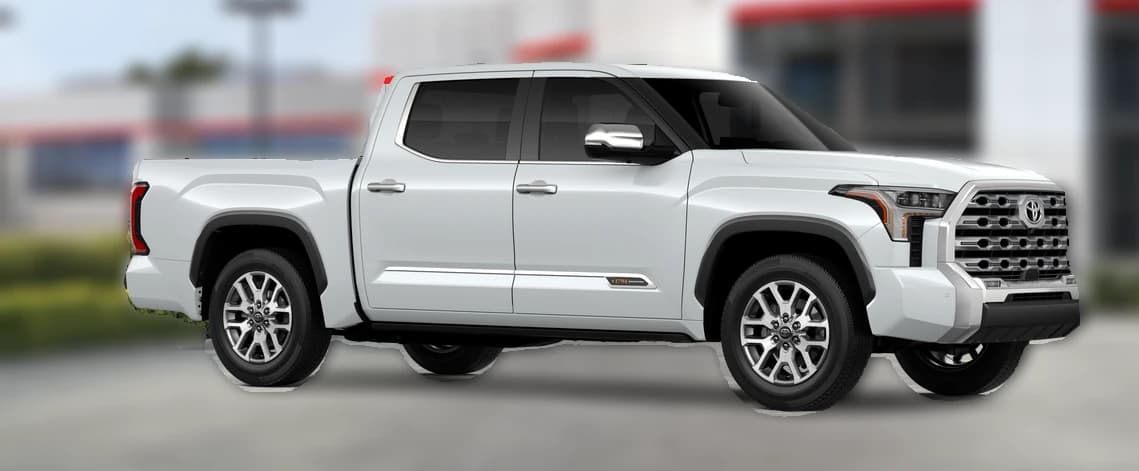 Toyota Tundra 4WD 1794 Edition CrewMax 5.5' Bed (Natl) 2026 — side view