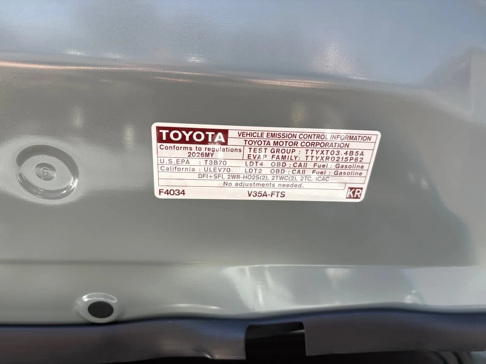 Toyota Tundra 4WD 1794 Edition CrewMax 5.5' Bed (Natl) 2026 — side view