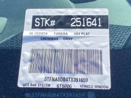 Toyota Tundra 4WD Platinum CrewMax 5.5' Bed (Natl) 2026 — side view