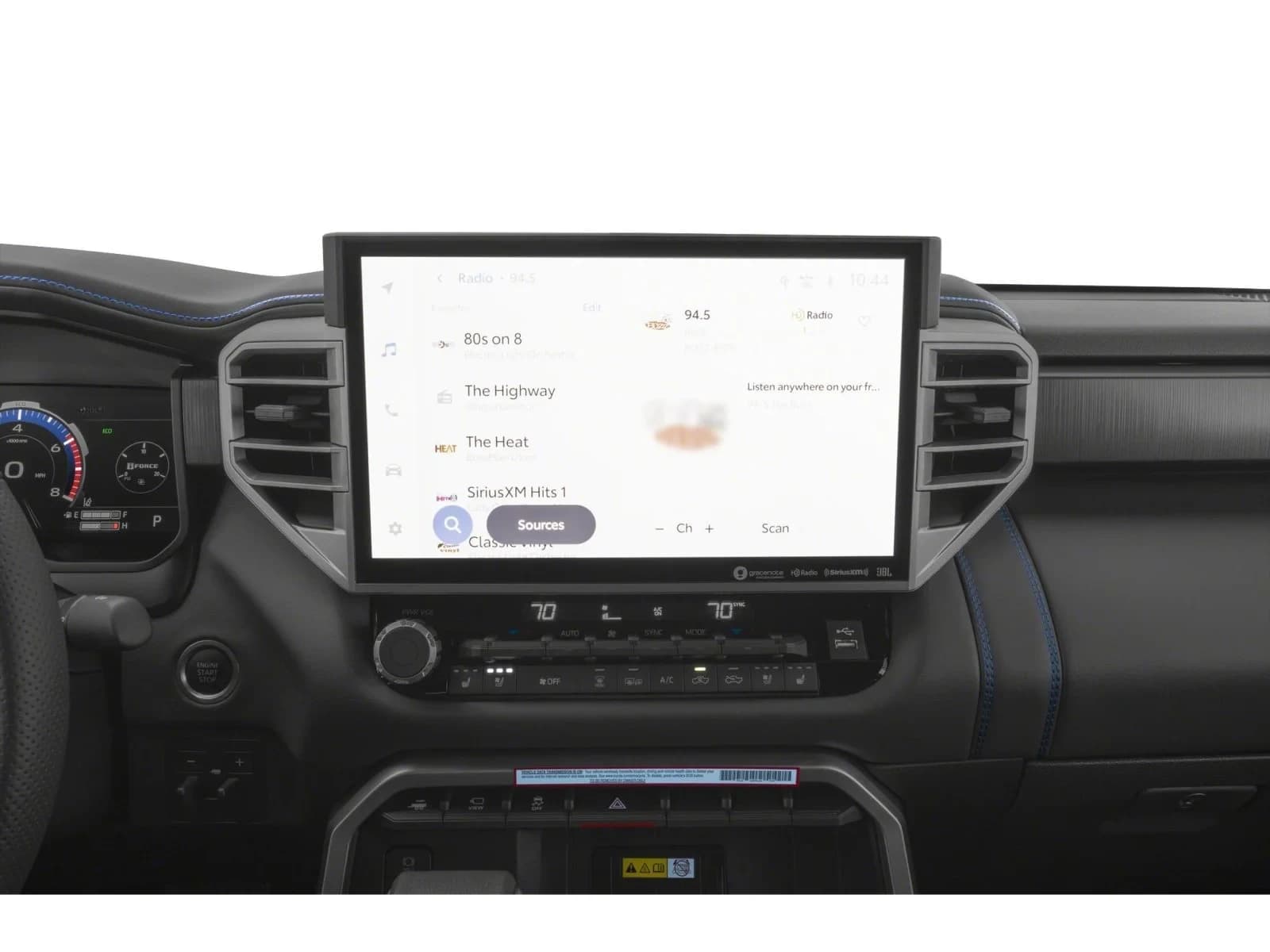 Toyota Tundra 4WD Platinum CrewMax 5.5' Bed (Natl) 2026 — side view
