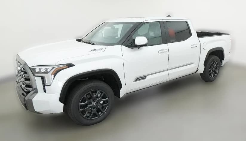 Toyota Tundra 4WD Platinum Hybrid CrewMax 5.5' Bed (Natl) 2026 — side view