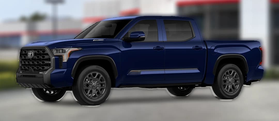 Toyota Tundra 4WD Platinum Hybrid CrewMax 5.5' Bed (Natl) 2026 — side view