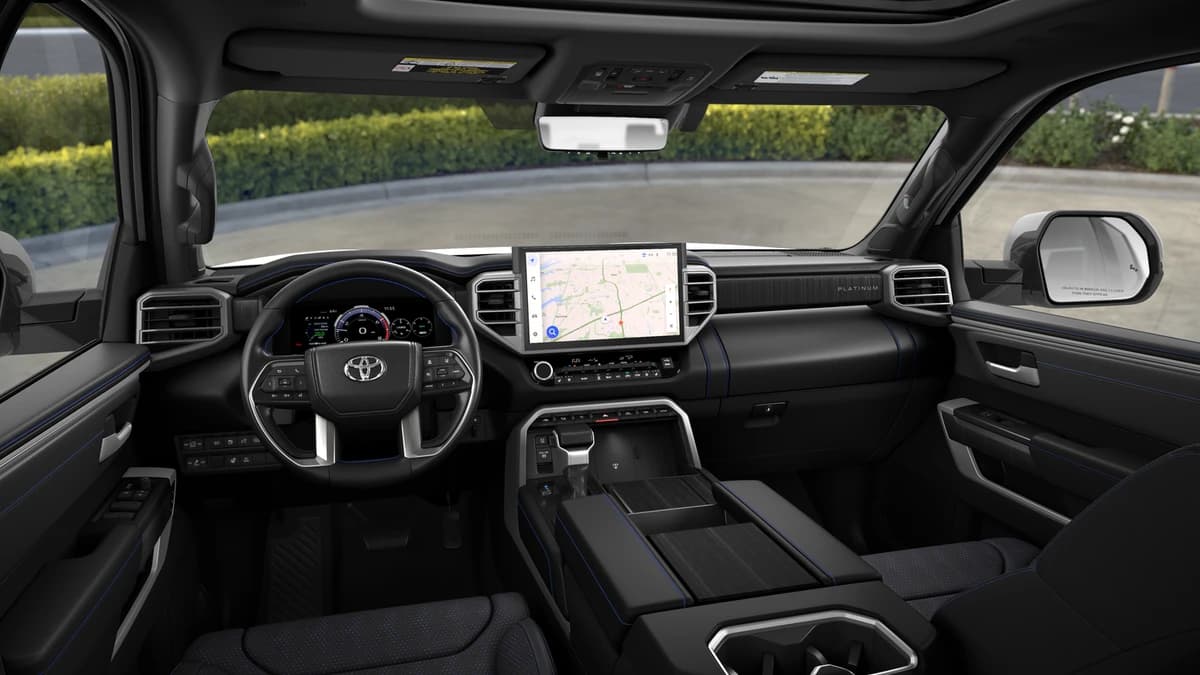 Toyota Tundra 4WD Platinum Hybrid CrewMax 5.5' Bed (Natl) 2026 — side view