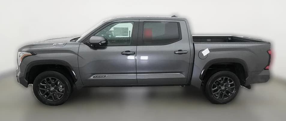 Toyota Tundra 4WD Platinum Hybrid CrewMax 5.5' Bed (Natl) 2025 — side view